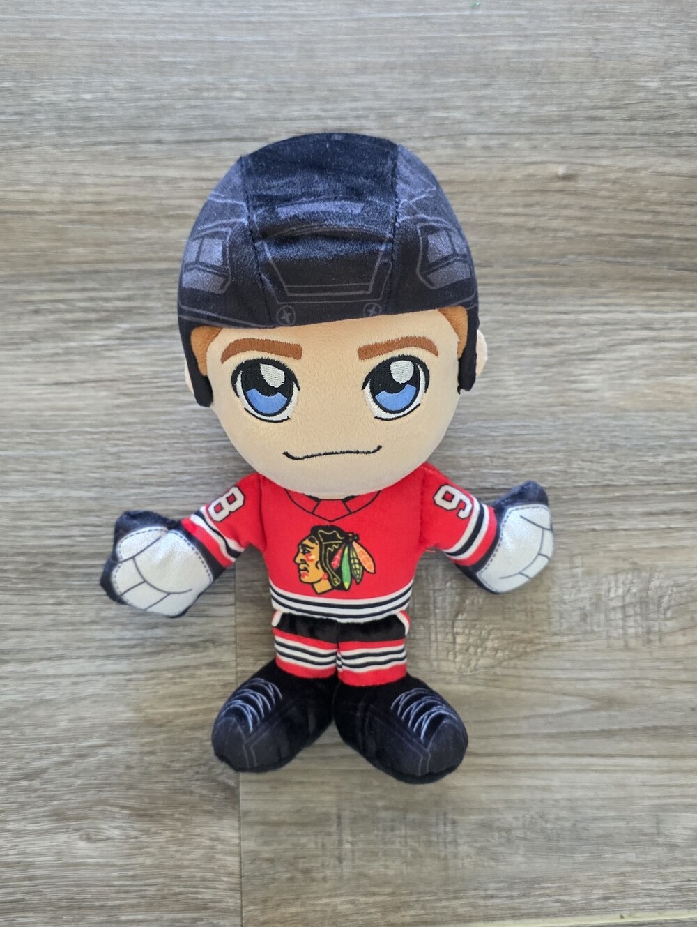 Bleacher Creatures Chicago Blackhawks Red Plush Hockey Player Bedard#98
